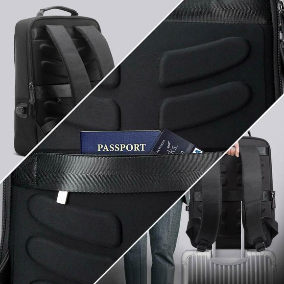 Bopai 15.6" Laptop Backpack Bag w/ USB Charge Port - Picture 5 of 8